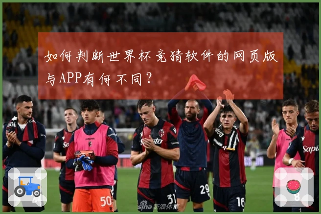 如何判断世界杯竞猜软件的网页版与APP有何不同？
